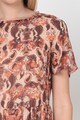 Vila A-vonalú ruha paisley-mintával női