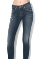 Only Blugi skinny cu aspect decolorat Alba Femei