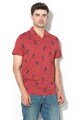 Jack & Jones Perry Regular Fit galléros póló trópusi mintával férfi