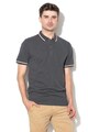 Only & Sons Tricou polo din material pique, cu terminatii contrastante Cilas Barbati