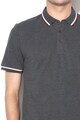 Only & Sons Tricou polo din material pique, cu terminatii contrastante Cilas Barbati