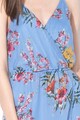 Vero Moda Rochie maxi cu decolteu cache-coeur si model floral Wonda Femei