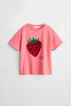 Mango Tricou cu model cu paiete Frutas Fete