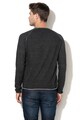 !Solid Pulover din tricot fin cu maneci raglan Byram Barbati