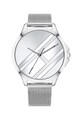 Tommy Hilfiger Ceas quartz cu bratara cu aspect de plasa Femei