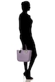O bag Geanta de mana, de cauciuc, cu garnituri tricotate Femei