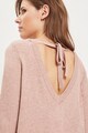 Vila Finomkötött pulóver kivágással a hátoldalán női