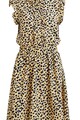 Vila Rochie evazata cu animal print Femei