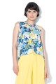 Esprit Bluza fara maneci, cu model floral Femei