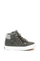 Big Star Pantofi sport mid-high de piele ecologica si material textil Fete