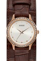 GUESS Ceas analog cu coroana cu cristale Femei