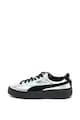 Puma Pantofi sport de piele, cu aspect metalizat Basket Platform Explosive Femei