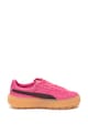 Puma Pantofi sport, de piele intoarsa Trace Block Femei