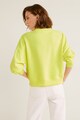 Mango Bluza sport cu imprimeu grafic Neon Femei