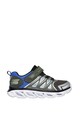 Skechers Pantofi sport cu garnituri de piele ecologica S-Lights®-Hypno-Flash 3.0 Baieti