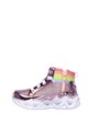 Skechers Pantofi sport mid-high cu insertii stralucitoare S-Lights®-Rainbow Diva Fete