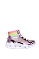 Skechers S-Lights®-Rainbow Diva középmagas szárú sneaker csillámos betétekkel Lány