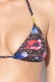 Moschino Sutien de baie cu cupe triunghiulare si model logo Femei