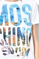 Moschino Tricou de plaja, cu model innodat Femei