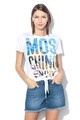 Moschino Tricou de plaja, cu model innodat Femei