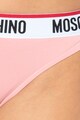 Moschino Chiloti brazilieni cu banda logo in talie Femei