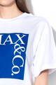 Max&Co Tricou de bumbac cu imprimeu logo Femei