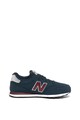 New Balance Pantofi sport de piele ecologica, cu logo 500 Barbati