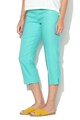 United Colors of Benetton Pantaloni crop din amestec de in Femei