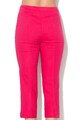 United Colors of Benetton Pantaloni crop din amestec de in Femei