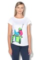 Sisley Tricou cu imprimeu grafic Femei