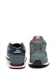 New Balance Pantofi sport de piele ecologica, cu logo 500 Barbati