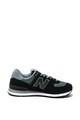 New Balance Pantofi sport de piele intoarsa si plasa 574 Barbati