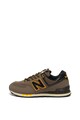 New Balance Pantofi sport cu insertii din material textil 574 Barbati