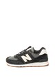 New Balance Pantofi sport de piele intoarsa, cu detalii din material textil 574 Barbati