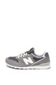 New Balance Pantofi sport de piele intoarsa, cu garnituri de plasa 996 Femei