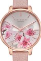 Ted Baker Часовник с кожена каишка Жени