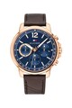 Tommy Hilfiger Ceas analog cu functii multiple Landon Barbati