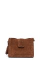 Pepe Jeans London Geanta crossbody de piele intoarsa Claren Femei