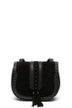 Pepe Jeans London Geanta crossbody de piele ecologica cu detaliu franjurat Arya Femei