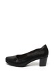 Jana Shoes Pantofi de piele, cu aspect stralucitor Femei