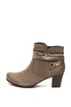 Jana Shoes Botine de piele intoarsa cu catarame decorative Femei