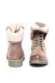 Jana Shoes Bocanci din piele ecologica cu captuseala din blana shearling sintetica Femei