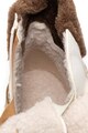 Jana Shoes Bocanci de piele ecologica cu insertii de blana sintetica Femei