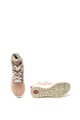 Jana Shoes Ghete de piele intoarsa, cu captuseala de blana shearling Femei