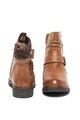 Jana Shoes Боти от еко кожа с трикотажни зони Жени