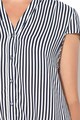 Esprit Риза с къси ръкави с детайл на възел Жени