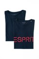 Esprit Set de tricouri slim fit, 2 piese Barbati