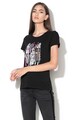 Liu Jo Moda mintás póló strasszkövekkel női