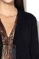 Liu Jo Cardigan tricotat fin, de lana, cu garnitura de satin Femei