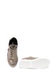 Liu Jo Pantofi sport de piele lacuita, cu aplicatie logo Silvia Femei